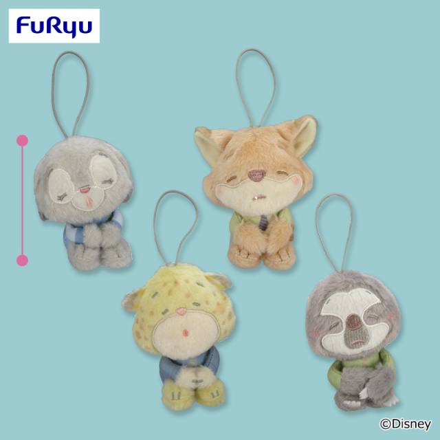 ズートピア　ねむぐるみ　ぬいぐるみマスコット ディズニー ねむぐるみ マスコット③ プライズの商品詳細 | キャラ広場